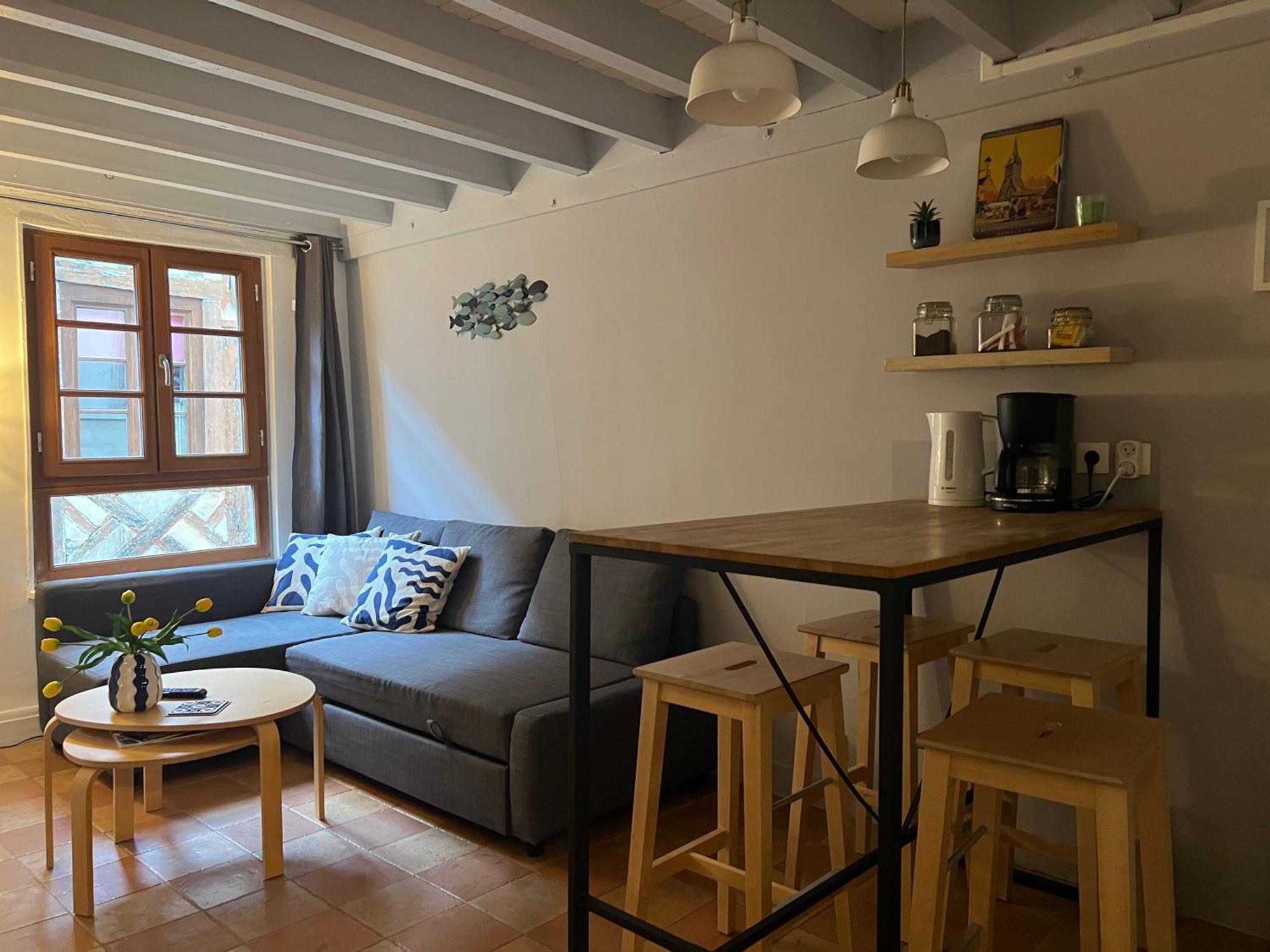 Ferienwohnung La Mariniere Honfleur Exterior foto
