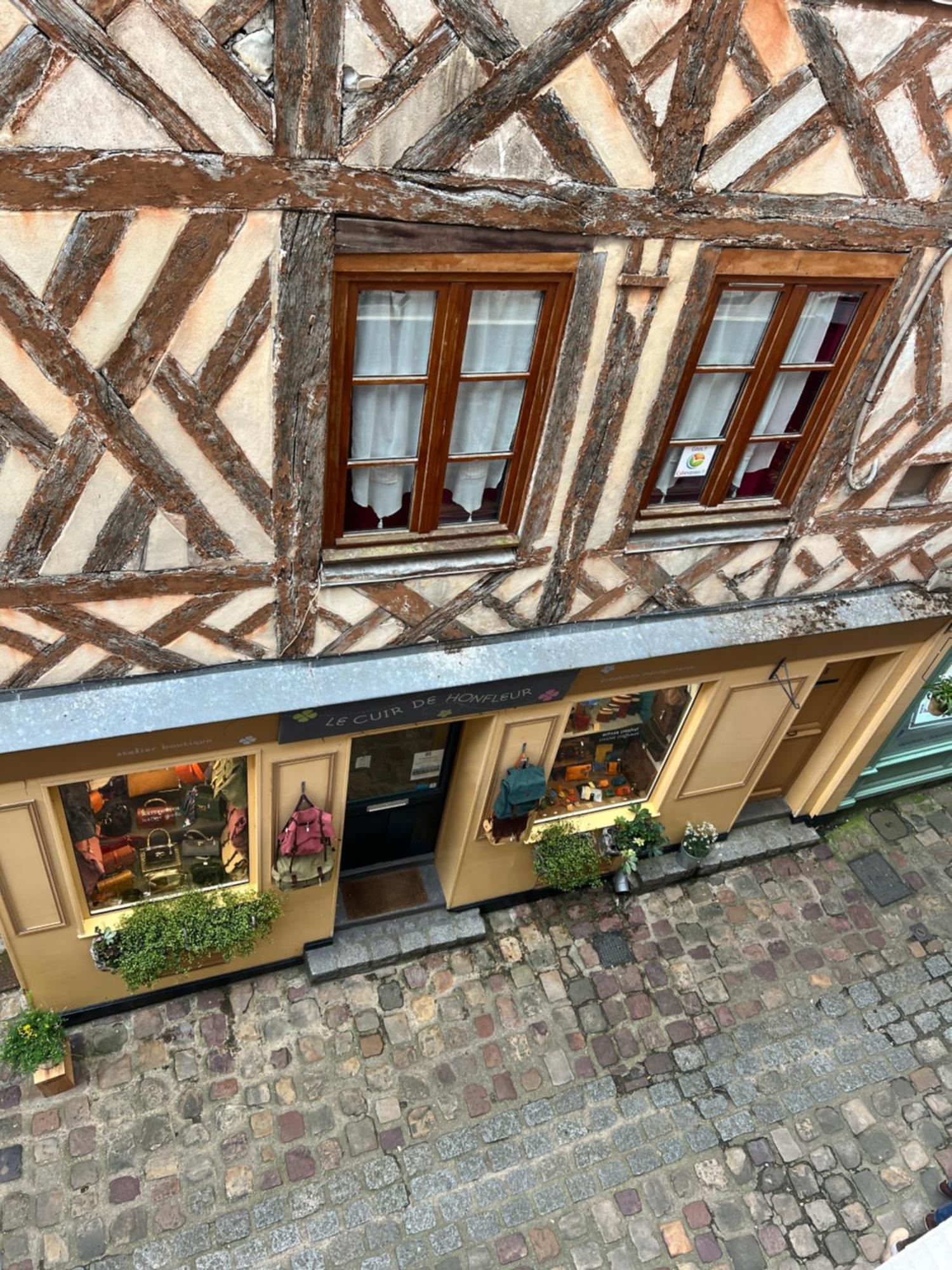 Ferienwohnung La Mariniere Honfleur Exterior foto
